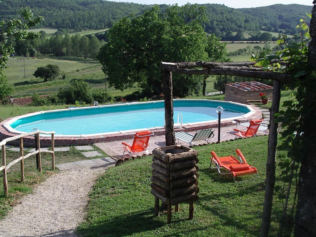 Il Poggiolo Villa Montieri Luaran gambar